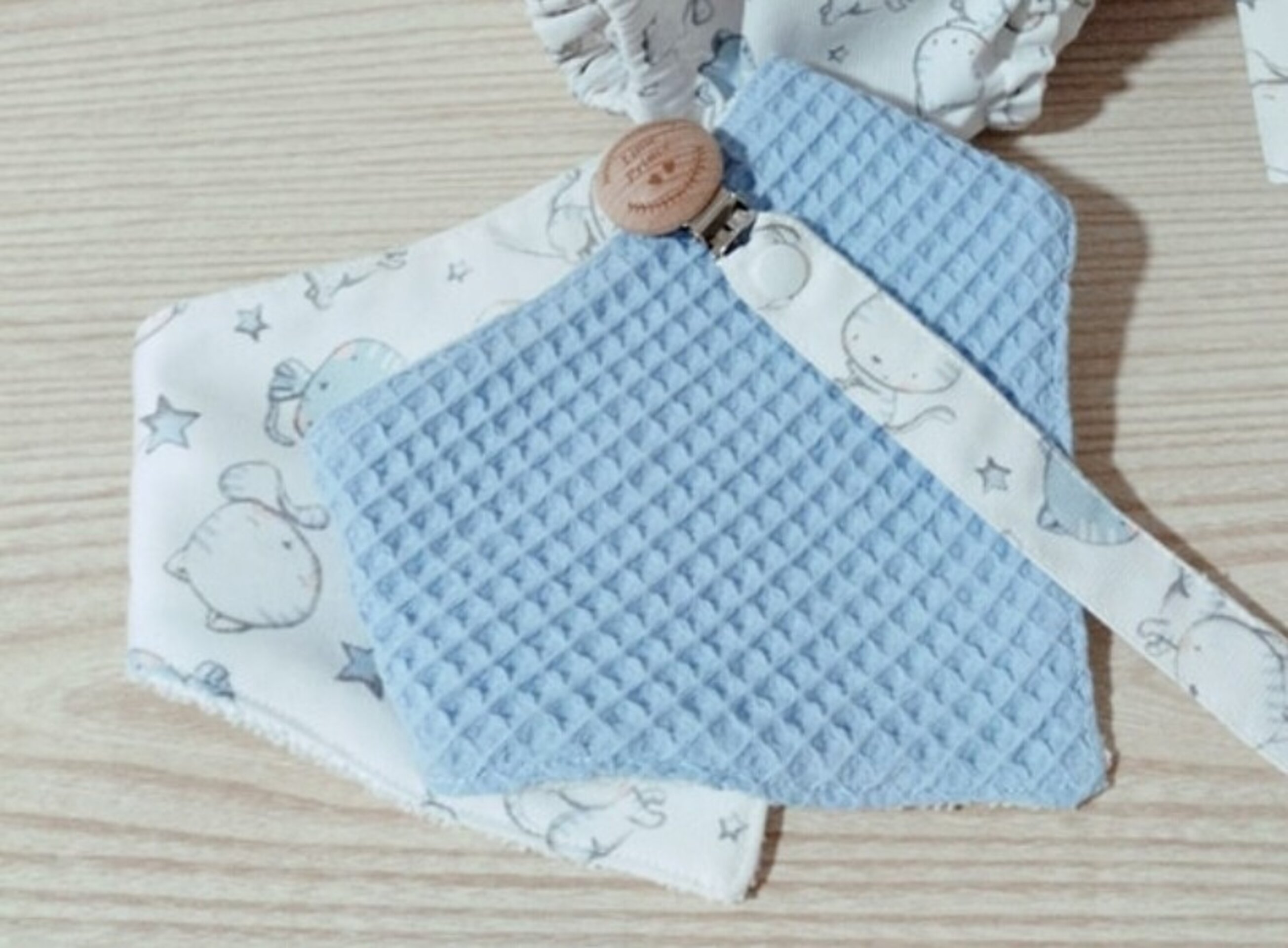 Pack 2 bandanas coleccion Gatitos azul - 2